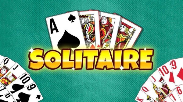 Classic Solitaire Card Puzzle
