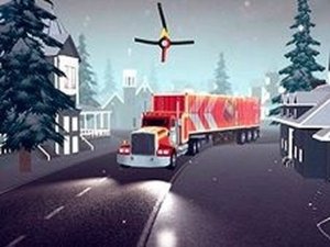 Christmas Truck Driving Arcade
