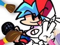 Rhythm Character Coloring Game