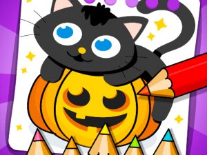 Halloween Coloring Art Game