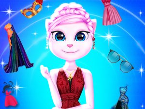 Angela Trendy Fashionista Dress-Up Game