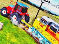 Farm Tractor Train Pull