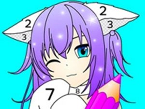 Anime Manga Coloring Book
