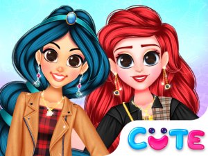 Trendy Plaid Dress Up Game