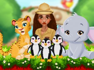 Cute Zoo Animal Care Game