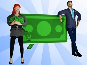 Rich Couple Puzzle Run