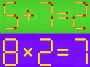 Matchsticks Math Puzzle