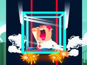 Elevator Fall Arcade Puzzle