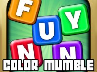 Colorful Word Unscramble Puzzle