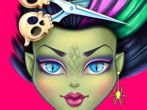 Monster Hair Salon Makeover