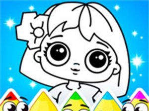 Doll Coloring Fun Online