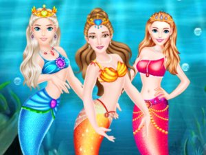 Mermaid Style Dress Up Game
