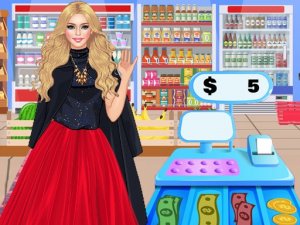 Supermarket Cashier Math Simulator