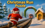 Christmas Run Puzzle - Holiday Slide Game Online