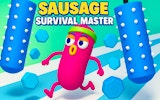 Sausage Survival Master: Food Run Online Game