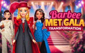 Barbee Met Gala Transformation: Fashion & Makeup Online Game