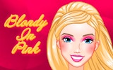 Blondy in Pink Fashion & Makeover Online Game
