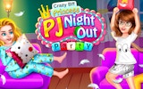 Crazy BFF Princess PJ Party: Girls Night Out Online Game
