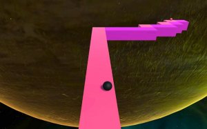 Endless Zig Zag Runner - 3D Ball Rolling Game Online