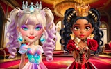 Gemstone Glam Fashion Princess Dress Up Game