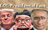 LOL Presidential Face - Funny Face Editor Online Game