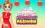 Princess Cheongsam Shanghai Fashion Dress Up Online Game