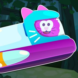 Jelly Space Cat Platform Game