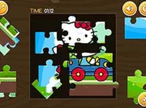 Kawaii Vehicle Jigsaw Challenge